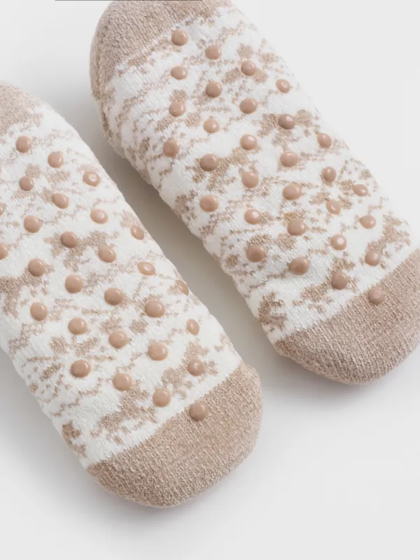 Носки женские, шенилл/шерпа, Hot winter, image-3