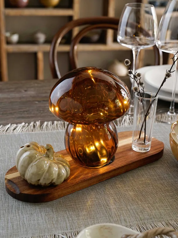 Емкость для соли или перца, 7 см, фарфор P, молочно-коричневая, Тыква, Slight frost, image-4