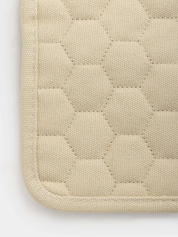 Прихватка, 18x18 см, хлопок/полиэстер, квадратная, молочная, Stitch kitchen, image-4