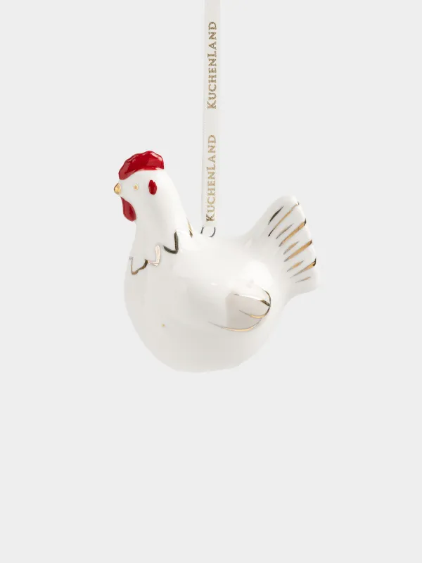 Подвеска декоративная, 7 см, Петушок, Easter pullet, image-1