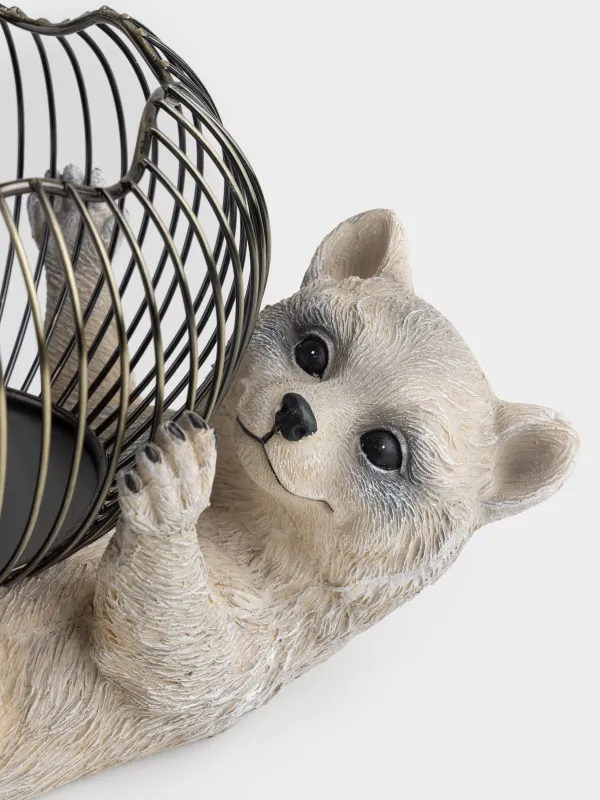 Корзина для фруктов, 29х20х20 см, Енот, Raccoon, image-1