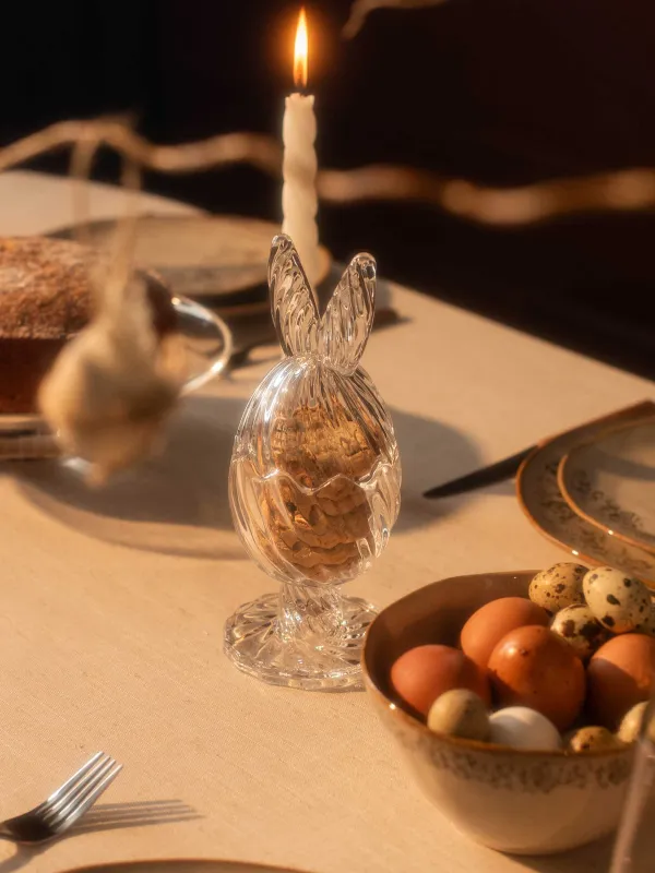 Конфетница, 8х22 см, с крышкой, Ушки кролика, Camellia, image-6