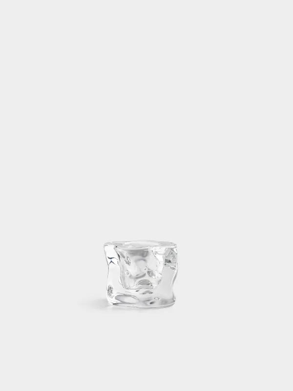 Подсвечник, 5x4 см, для тонкой свечи, Concave, image-0