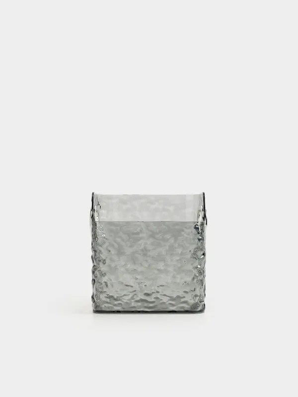 Органайзер для косметики, 12х12 см, с ручками, Renaissance clear, image-1