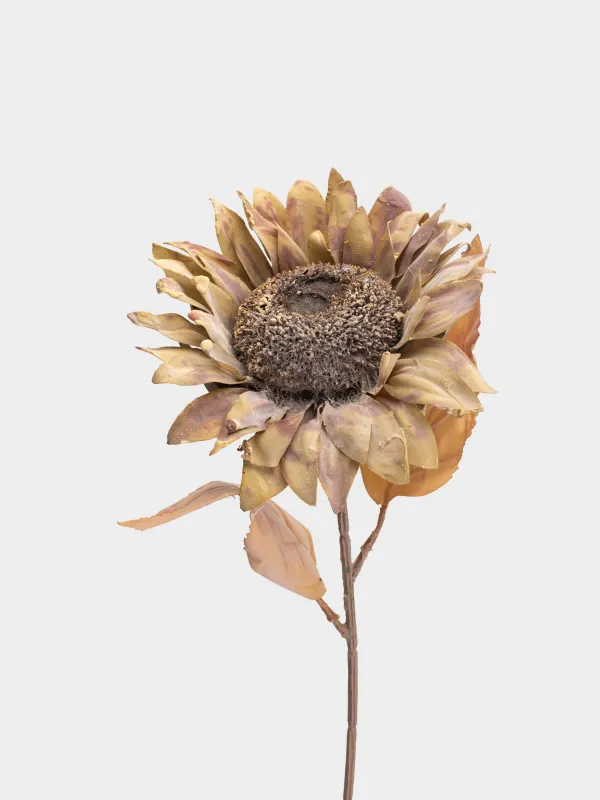 Цветок искусственный, 60 см, Подсолнух, Flower garden, image-1