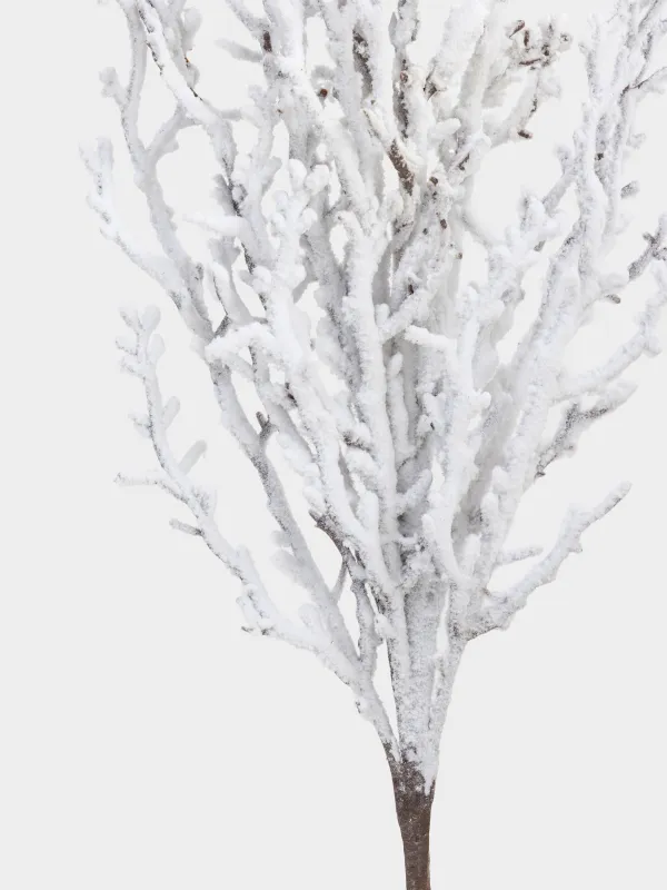 Ветка декоративная, 60 см, полиэстер, Замороженные ветви, Snowy decor, image-1