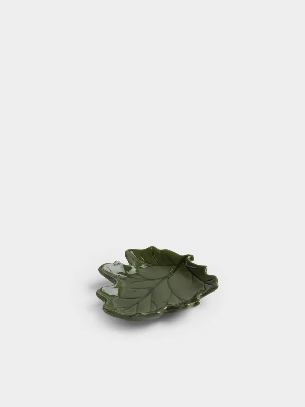Блюдо, 15х13х3 см, Лист, Forest symphony, image-0