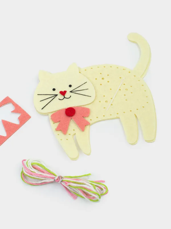 Набор для творчества, фетр/хлопок, Creativity, image-3