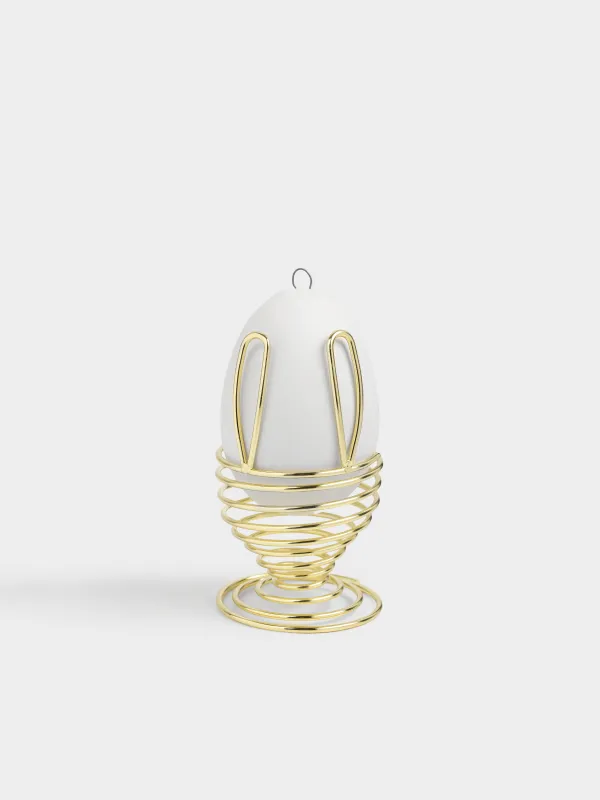 Подставка для яйца, 9 см, Ушки кролика, Twist gold, image-2