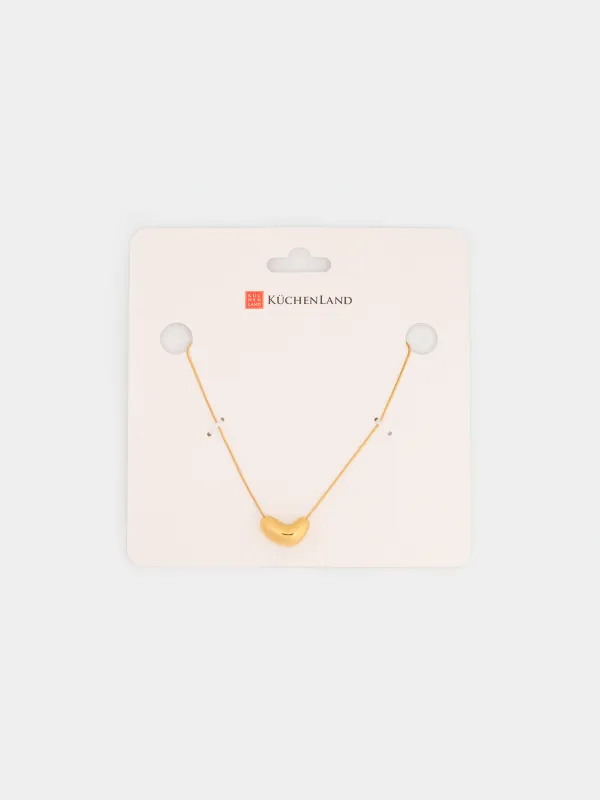 Цепочка, 45 см, с подвеской, металл, золотистая, Jewelry, image-2