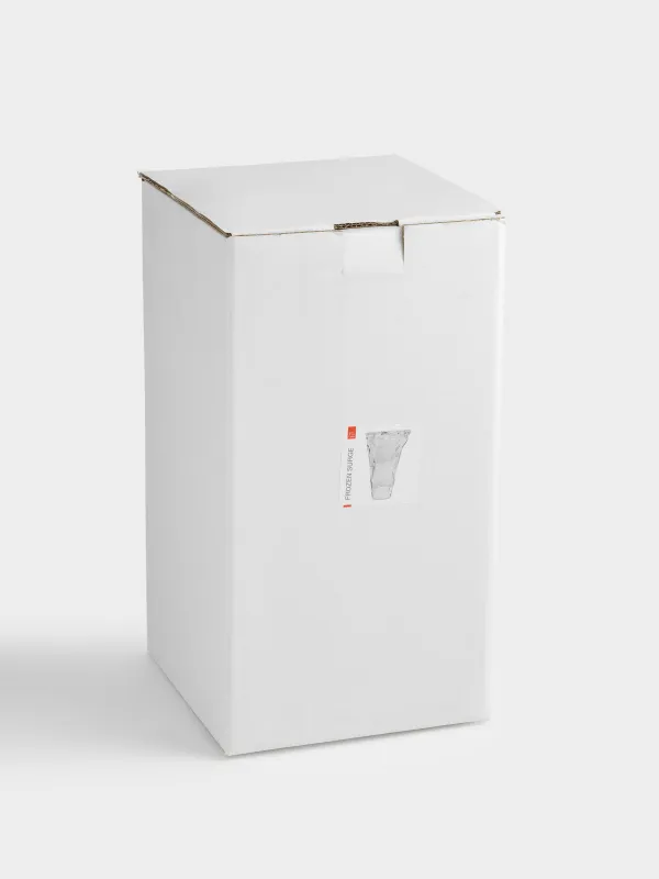 Ваза для цветов, 30 см, стекло, Frozen surge, image-5