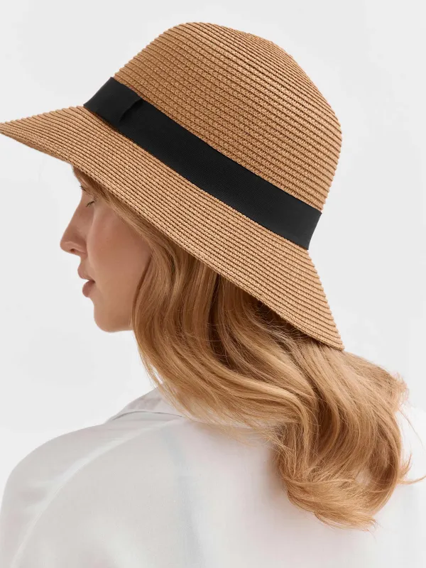 Шляпа, 57 см, единый размер, целлюлоза/полиэстер, песочная, Banjo, image-3