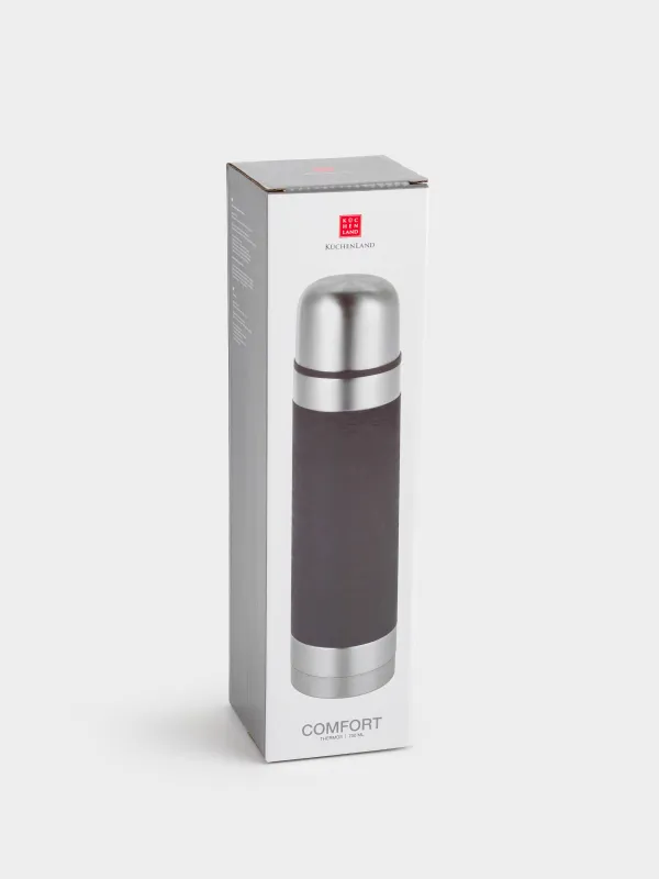 Термос, 700 мл, сталь, черный, Comfort, image-5