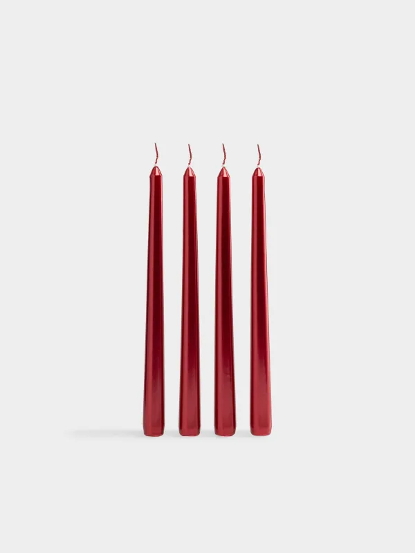 Свеча, 25 см, 4 шт, тонкая, Vivid candle, image-0