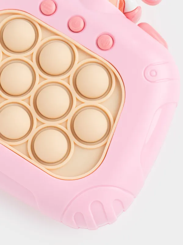 Игрушка развивающая, антистресс, 12х14 см, электронная, пластик, розовая, Единорог, Unicorn, image-5