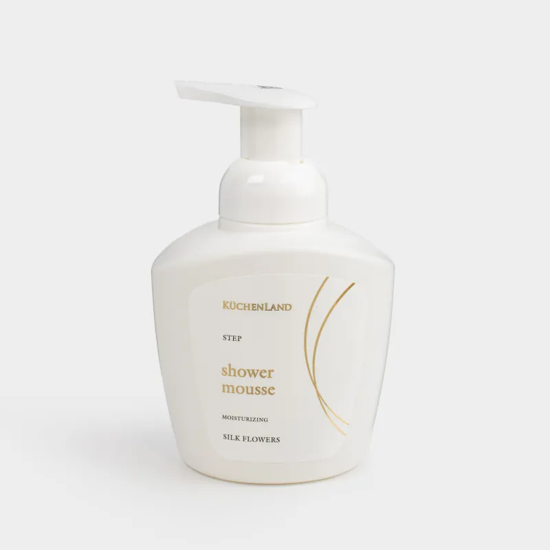 Мусс для душа, 400 мл, увлажняющий, Магнолия, Step