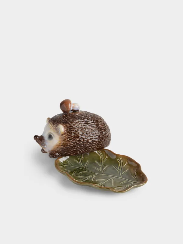 Масленка, 18 см, Еж с грибом, Hedgehog, image-2