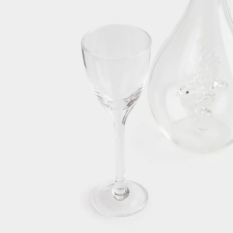 Набор для водки, 2 перс, 3 пр, графин/рюмка, стекло, Орел, Bar, image-3