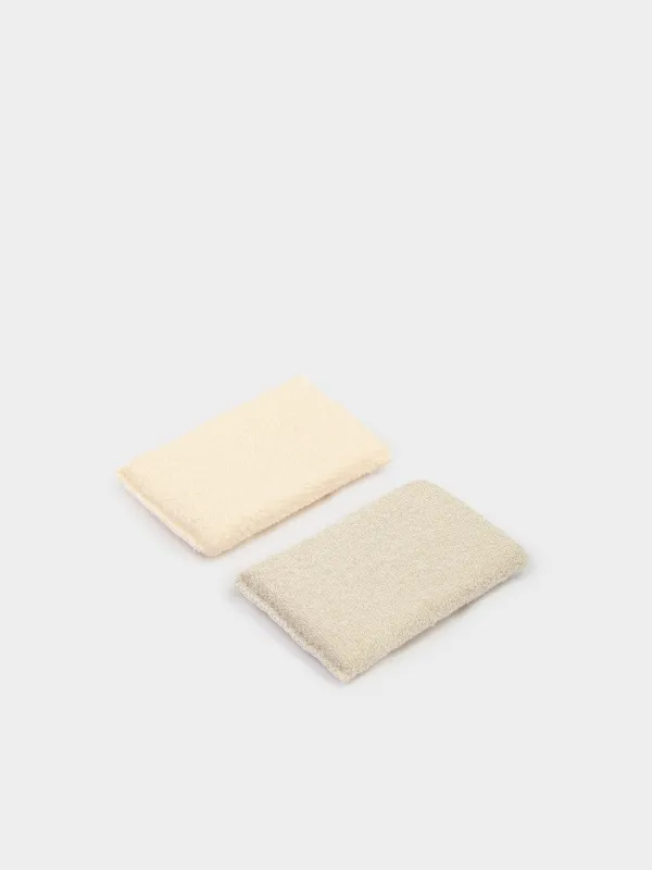 Губка для мытья посуды, 2 шт, Clean, image-2