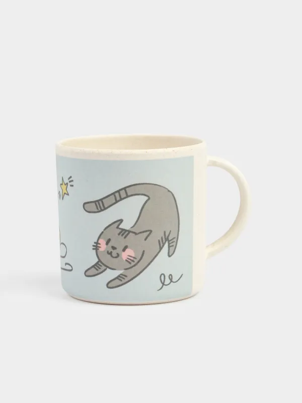 Кружка, бамбук, Pretty friends, image-0