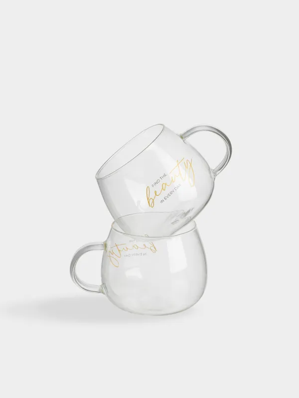 Кружка, 380 мл, 2 шт, Find the beauty, Scroll, image-0