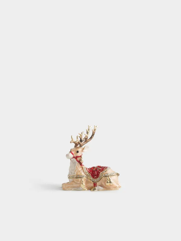 Шкатулка, 7x7 см, Олень, Antique deer, image-0