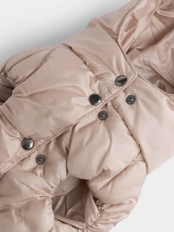 Пуховик для животных стеганый с капюшоном, Fashion pet, image-3