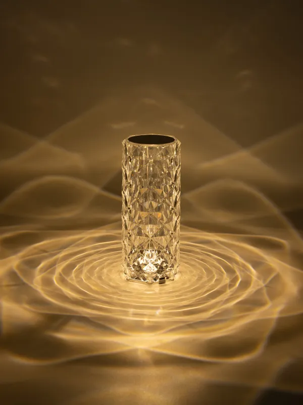 Светильник сенсорный, 21 см, беспроводной, пластик/металл, Ромб, Rhomb, image-4