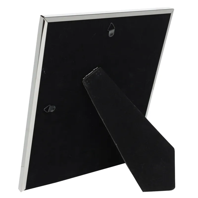 Фоторамка, 21х26 см, с паспарту, сталь/стекло, серебристая, Fantastic, image-1