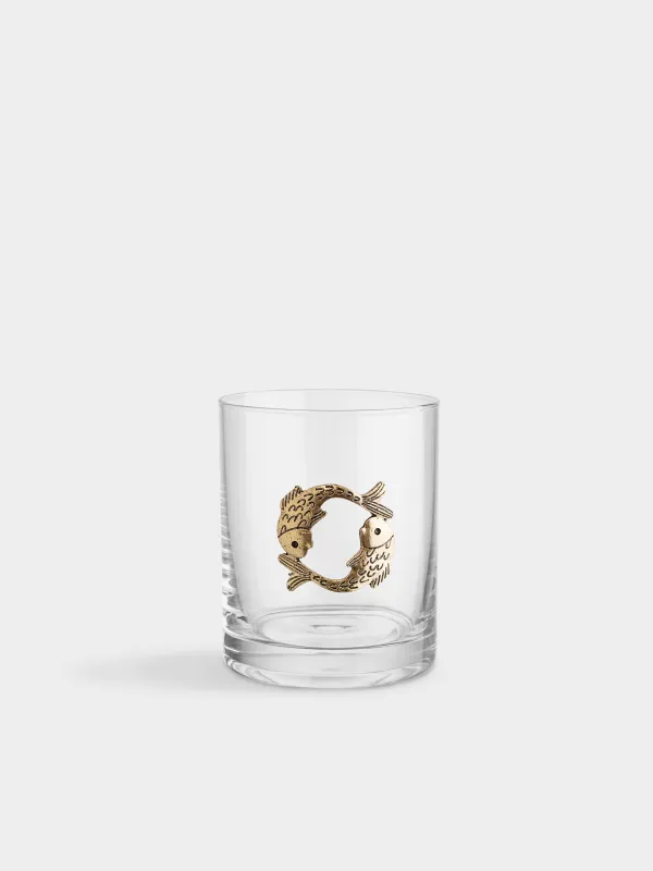 Стакан для виски, 340 мл, Рыбы, Zodiac, image-0