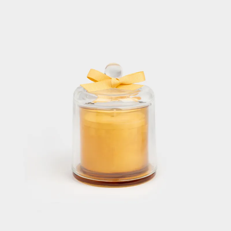 Свеча ароматическая, 11 см, в подсвечнике, с крышкой, стекло, Ocean blossom, Esthetic