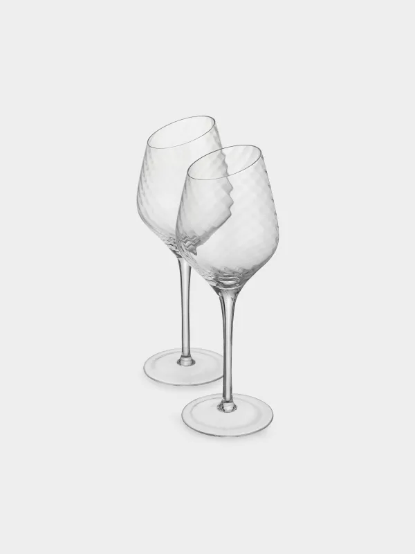 Бокал для белого вина, 460 мл, 2 шт, кристальное стекло, Charm V, image-1