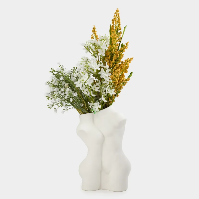 Ваза для цветов, 23 см, фарфор Р, He&She, image-5