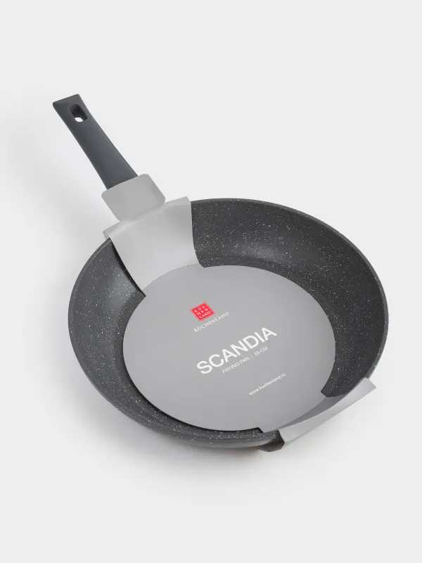 Сковорода, 28 см, съемная ручка, с покрытием, алюминий, Scandia, image-8