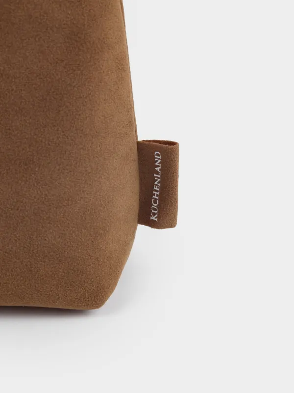 Косметичка, 15х9 см, полиуретан, песочная, Krast, image-3