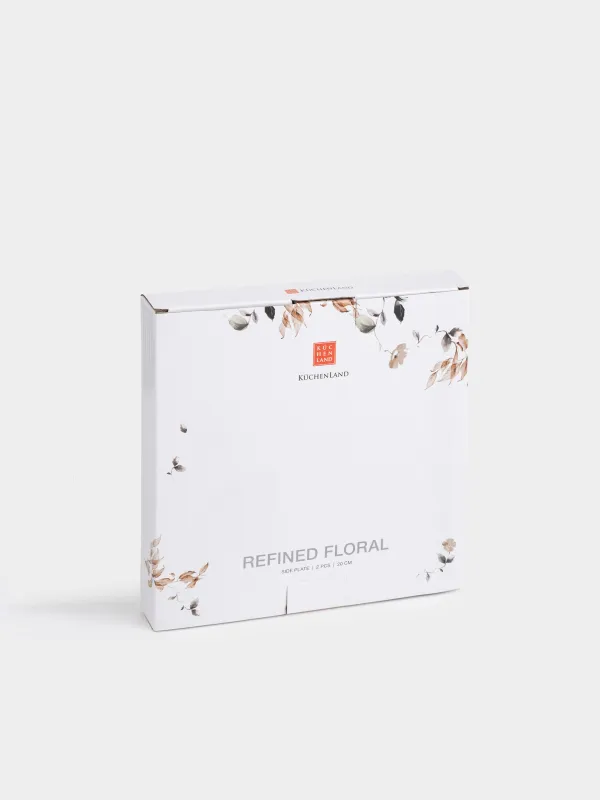 Тарелка закусочная, 20 см, 2 шт, фарфор N, Осенние цветы, Refined floral, image-5