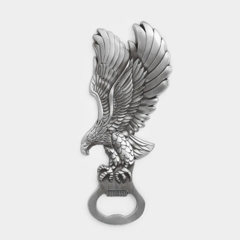 Набор для пива, 1 перс, 2 пр, с открывалкой, стекло/металл, Орел, Eagle, image-2