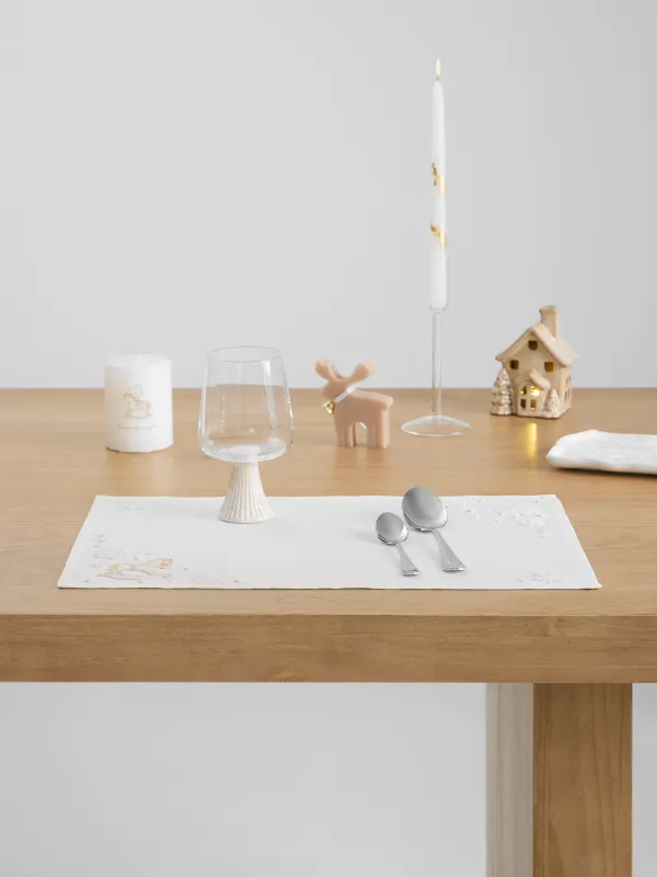 Салфетка под приборы, 30х45 см, Snow horse, image-1