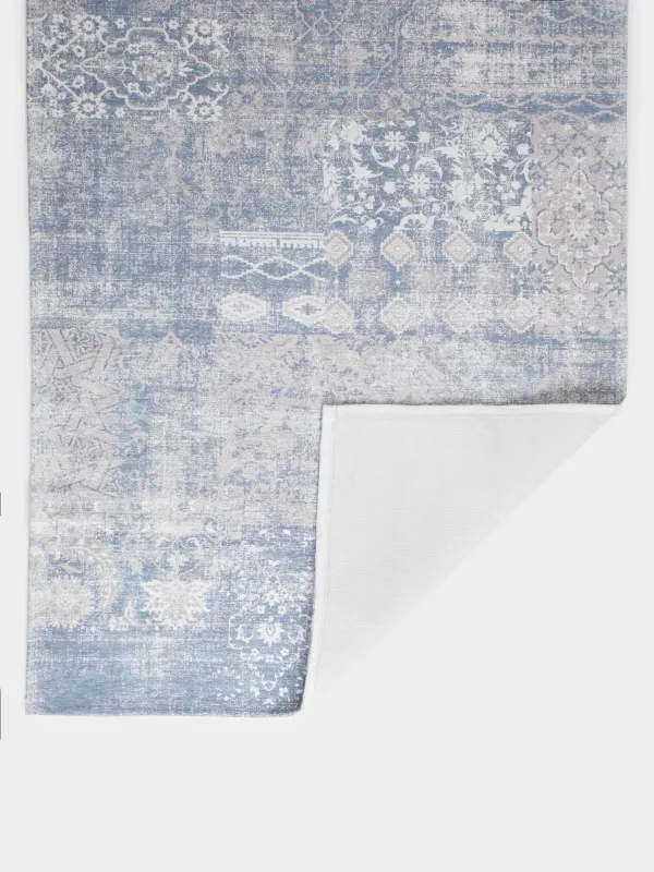 Коврик, 80х200 см, шенилл/хлопок, бежевый, Узоры, Traces, image-2