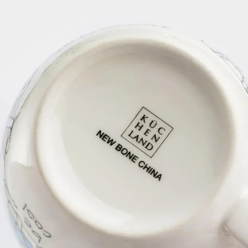 Кружка, 320 мл, фарфор N, белая, Нарядные кошки, Cat, image-4