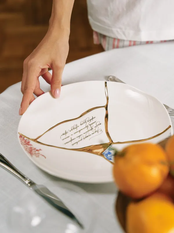 Тарелка обеденная, 27 см, фарфор, Revival, image-6