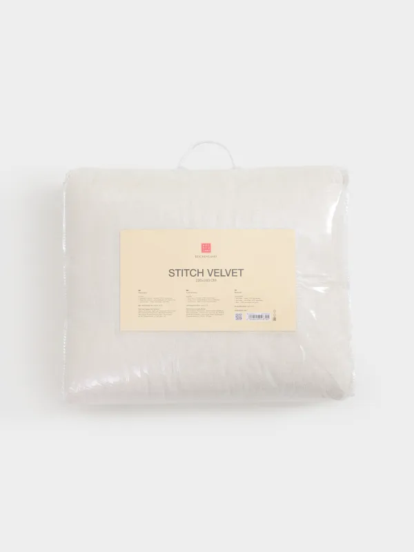 Покрывало, 220х240 см, стеганое, Stitch velvet, image-6
