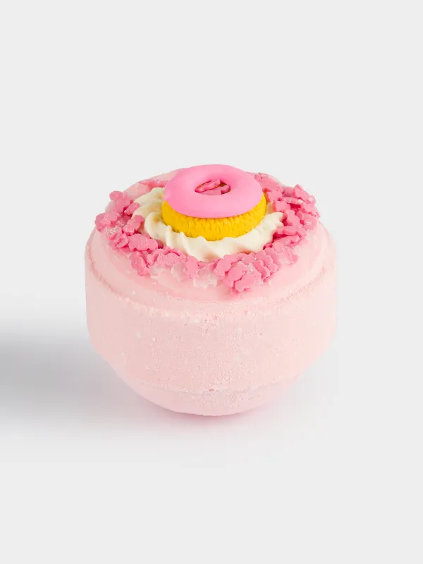 Бомбочка для ванны, с игрушкой, Клубничный йогурт, Food spa, image-1