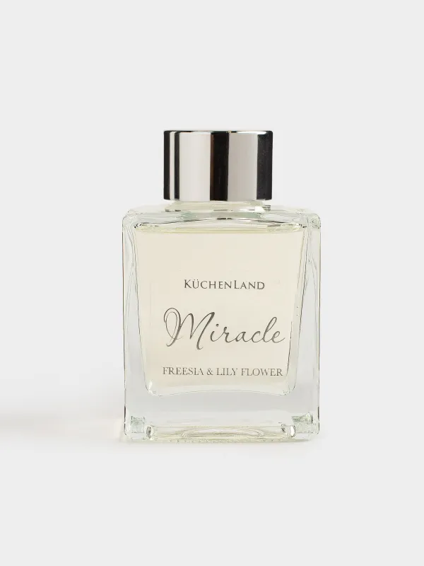 Ароматический диффузор, 90 мл, стекло, Freesia Lily Flower, Miracle, image-3