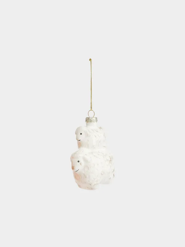 Игрушка елочная, 9 см, Овечки, Figure christmas, image-0