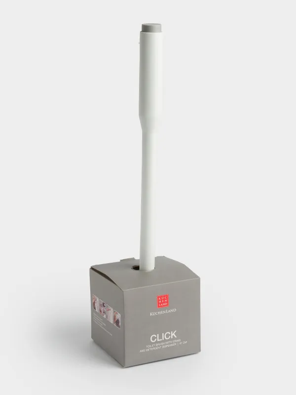 Ерш туалетный, с подставкой и дозатором моющего, Click, image-4