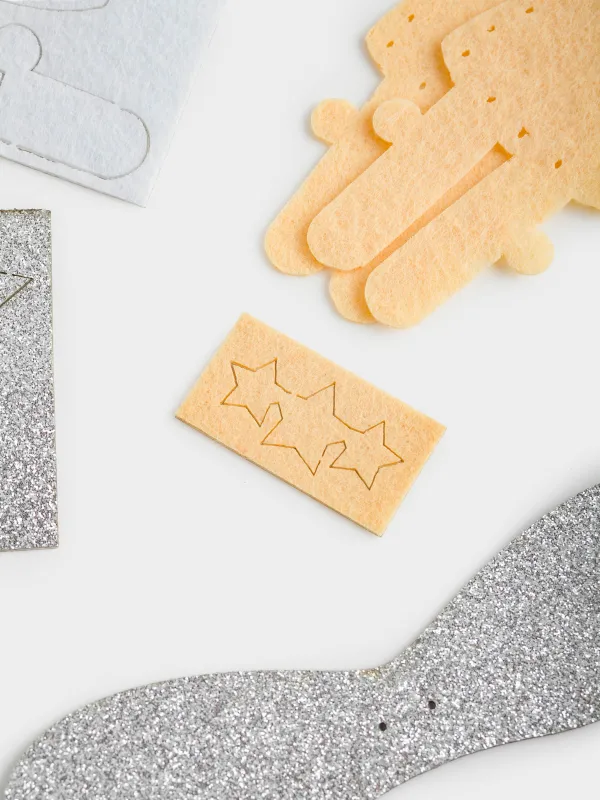 Набор для творчества, 13х11 см, рукоделие, фетр/хлопок, подвеска, Ангел, Creativity, image-3