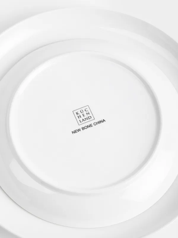 Сервиз обеденный, фарфор N, белый, Cowslip, image-4