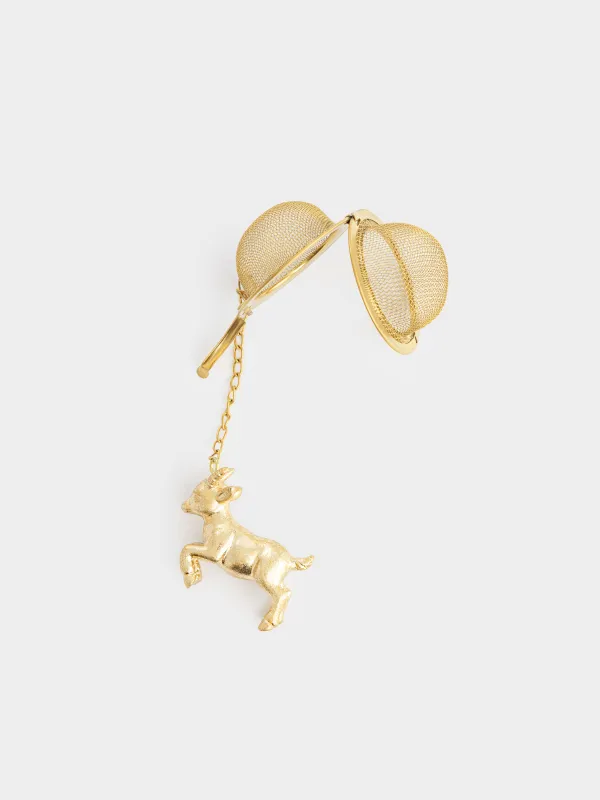 Сито для заваривания чая, 18 см, Козленок, Goat gold, image-3