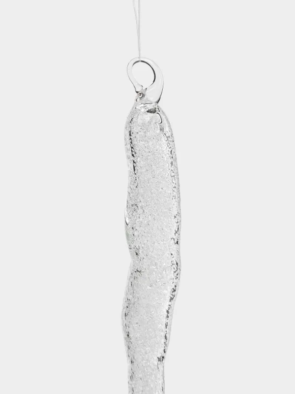 Игрушка елочная, 24 см, Сосулька, Ice crystal, image-1